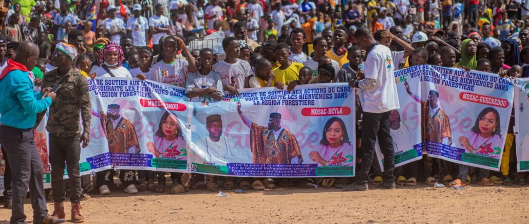 N'Zérékoré célèbre le Général Mamadi Doumbouya