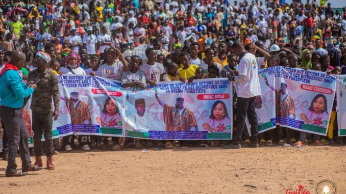 N'Zérékoré célèbre le Général Mamadi Doumbouya